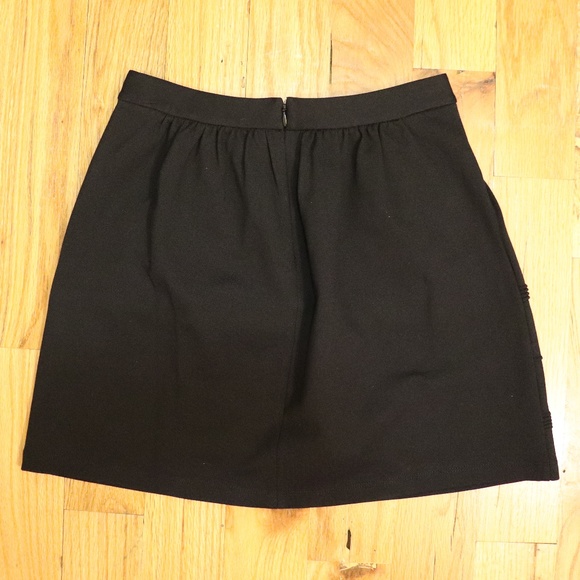 J.CREW CLASSIC BLACK MINI SKIRT - Picture 2 of 8